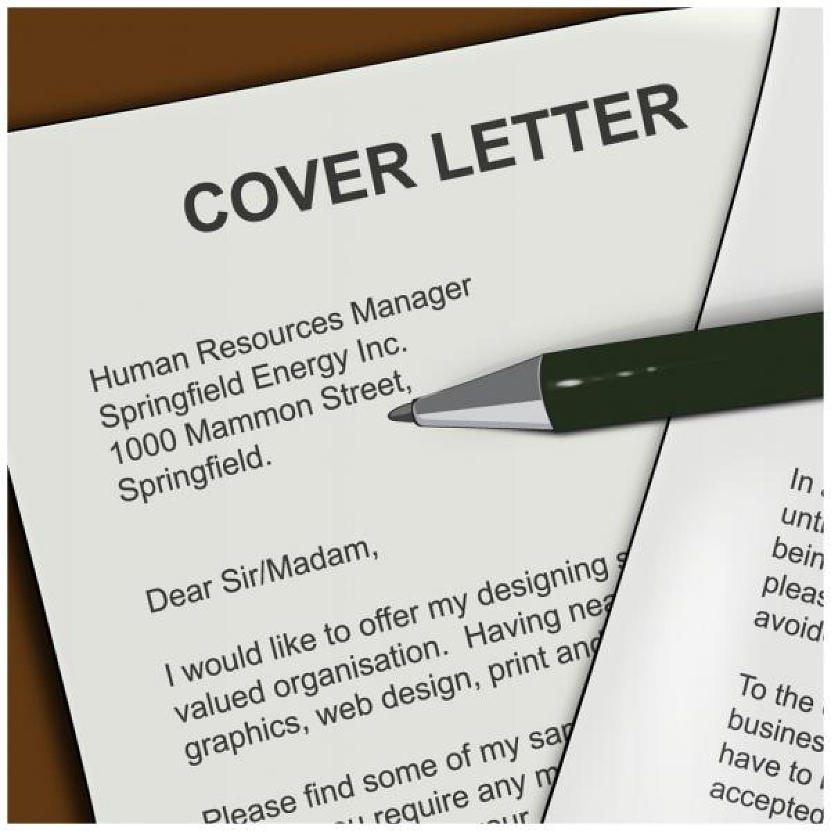 Cv letter