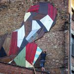 The Giant Street Murals Made Out Of Discarded Wood By Stefaan De Crook