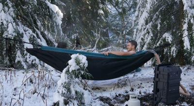 The Hydrohammock: A Mashup Between A Hammock and A Hot Tub That Defines The Ultimate Relaxation
