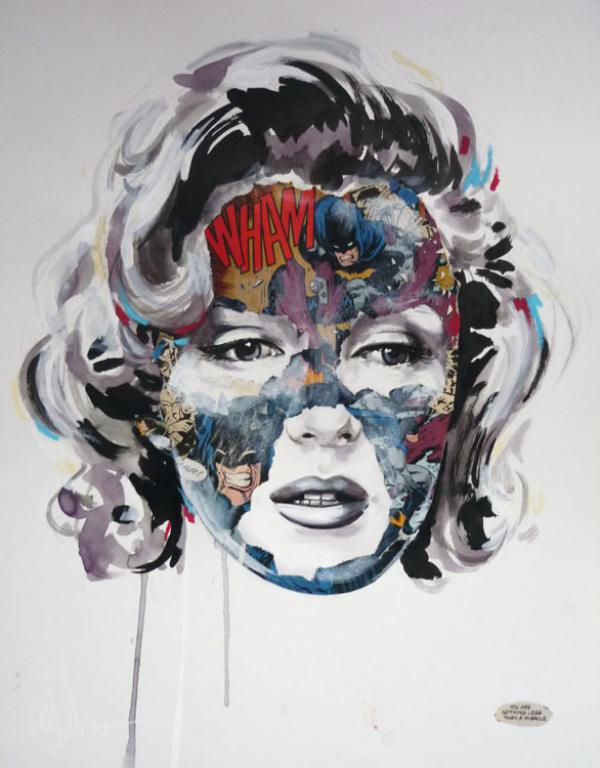 Superheroes Mashup Portraits By Sandra Chevrier ViewKick