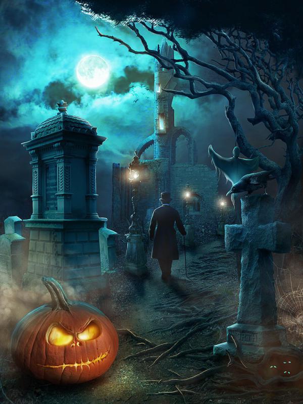 24 spectacular Halloween-inspired illustrations created by the most ...