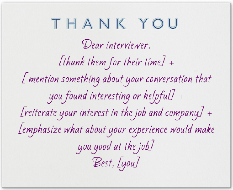 Interview thank you letter ViewKick